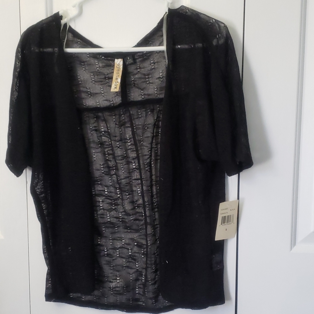 See through overlay top